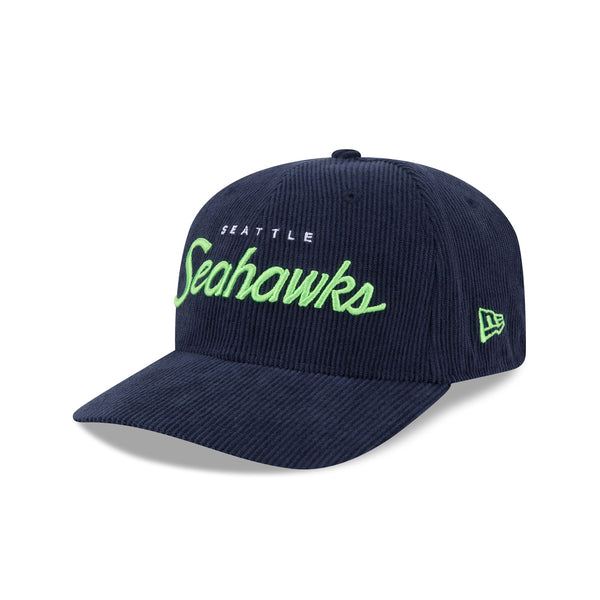 Seattle Seahawks Cord Script 9SEVENTY Stretch Snap Cap - 3QL