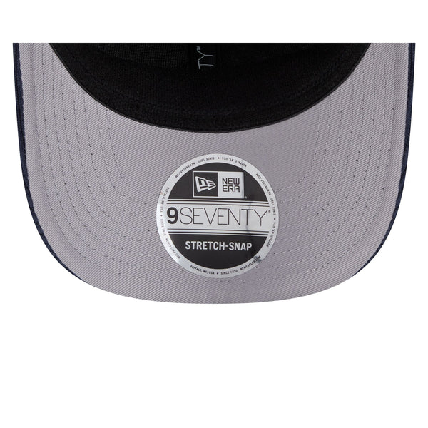 Seattle Seahawks Cord Script 9SEVENTY Stretch Snap Cap - UV