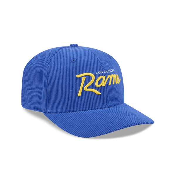 Los Angeles Rams Cord Script 9SEVENTY Stretch Snap Cap - 3QR