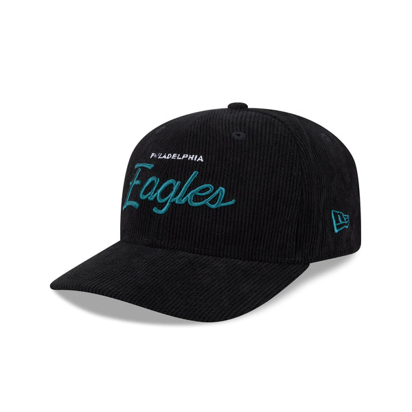Philadelphia Eagles Cord Script 9SEVENTY Stretch Snap Cap - 3QL