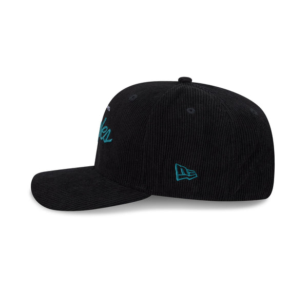 Philadelphia Eagles Cord Script 9SEVENTY Stretch Snap Cap - LSIDE