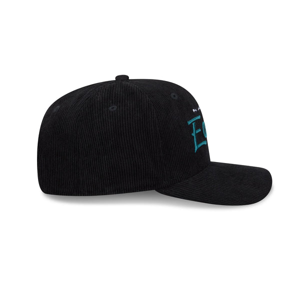 Philadelphia Eagles Cord Script 9SEVENTY Stretch Snap Cap - RSIDE