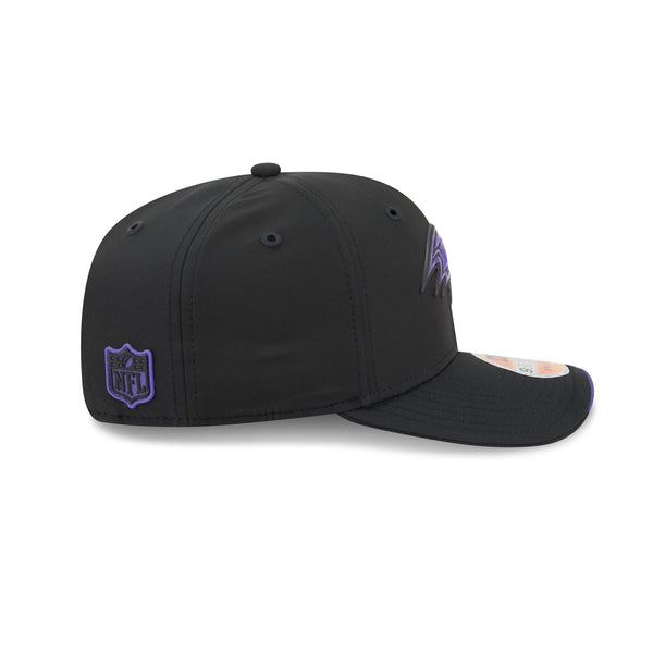 Baltimore Ravens NFL Sideline '26 9SEVENTY Stretch Snap - RSIDE