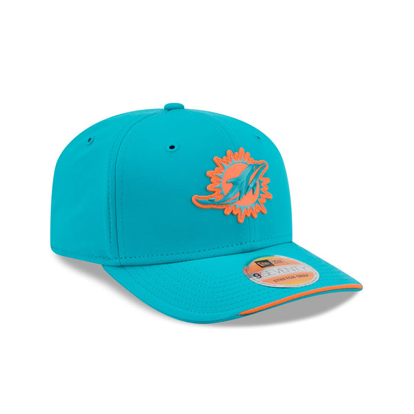 Miami Dolphins NFL Sideline '26 9SEVENTY Stretch Snap - 3QR