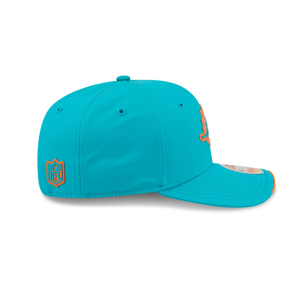 Miami Dolphins NFL Sideline '26 9SEVENTY Stretch Snap - RSIDE