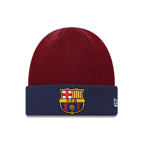 Barcelona FC Contrast Cuff Cuffed Beanie - 3QL