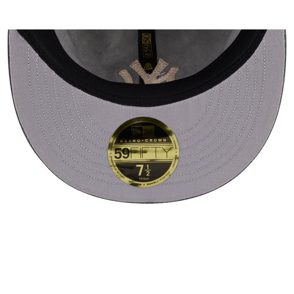 New York Yankees 59FIFTY Day '26 Black Cotton 59FIFTY Retro Crown