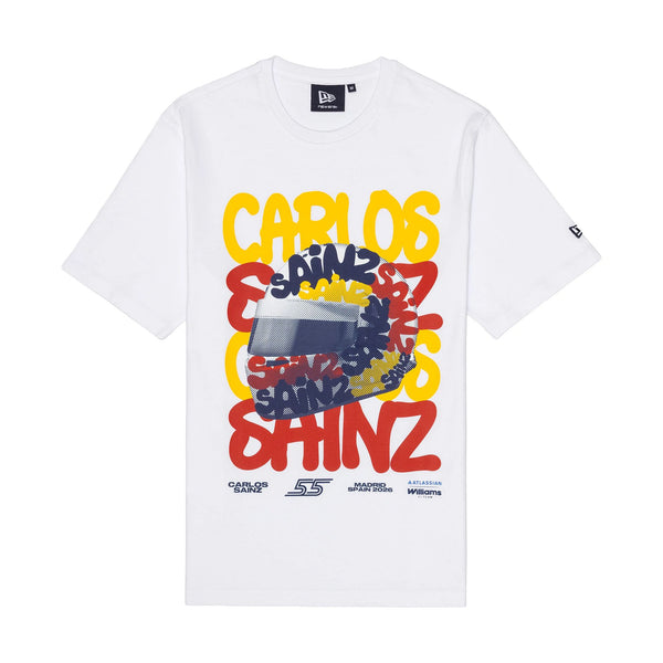 Williams F1 Racing Williams H2 2026 Race Specials & Q3 2026 Injection White T-SHIRT - SHORT SLEEVE - 3QL