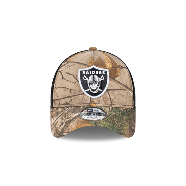 Las Vegas Raiders Camo 9FORTY A-Frame Snapback Trucker