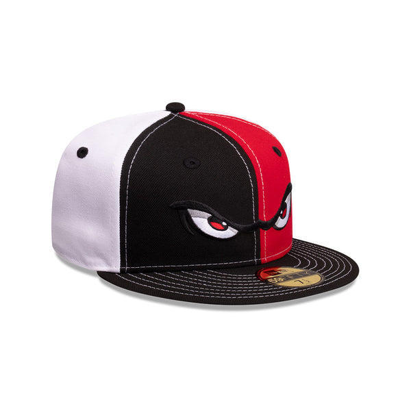 Lake Elsinore Storm Pinwheel Scarlet 59FIFTY Fitted