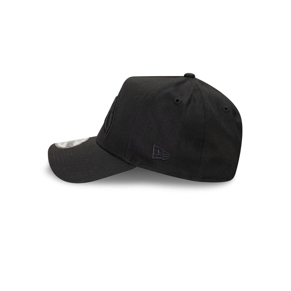 Adelaide Crows Black on Black 9FORTY A-Frame Snapback