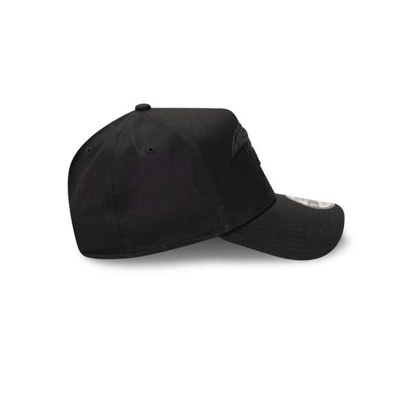 Adelaide Crows Black on Black 9FORTY A-Frame Snapback