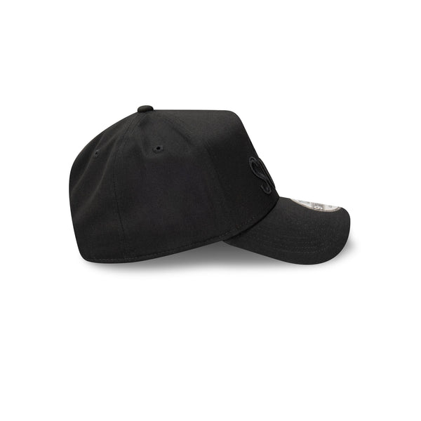 Gold Coast Suns Black on Black 9FORTY A-Frame Snapback