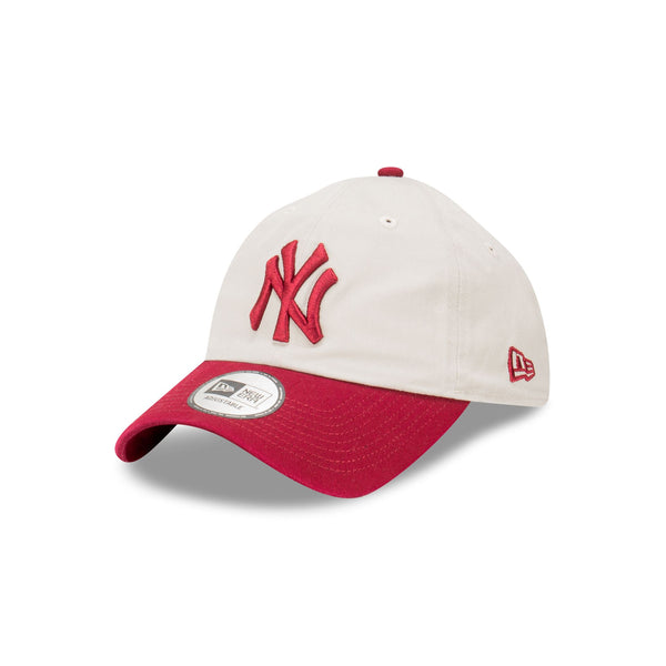 New York Yankees Two Tone White and Red Casual Classic Hat New Era Cap Australia