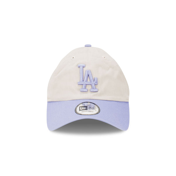 Los Angeles Dodgers Two-Tone White and Lavender Purple Casual Classic