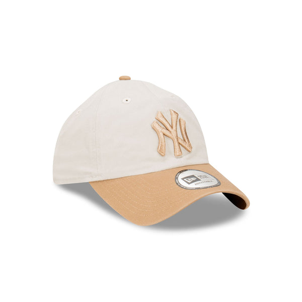 New York Yankees Two-Tone White and Brown Casual Classic