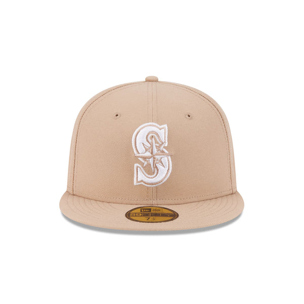 Seattle Mariners Seasonal Camel 59FIFTY Fitted