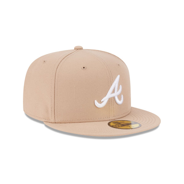 Atlanta Braves Seasonal Camel 59FIFTY Fitted