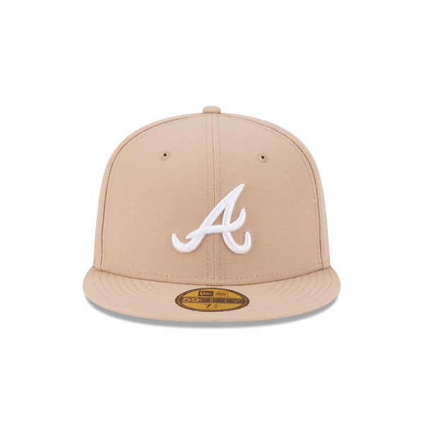 Atlanta Braves Seasonal Camel 59FIFTY Fitted