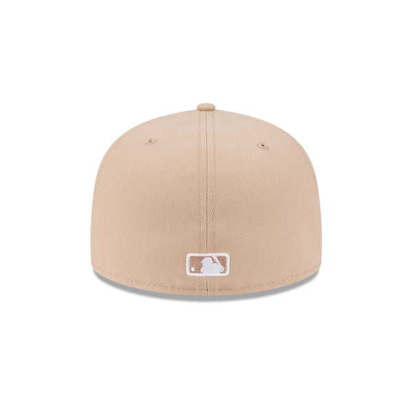 New York Mets Seasonal Camel 59FIFTY Fitted
