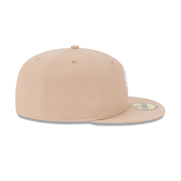 New York Mets Seasonal Camel 59FIFTY Fitted