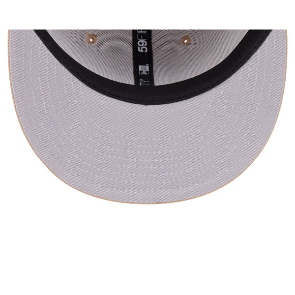 New York Mets Seasonal Camel 59FIFTY Fitted
