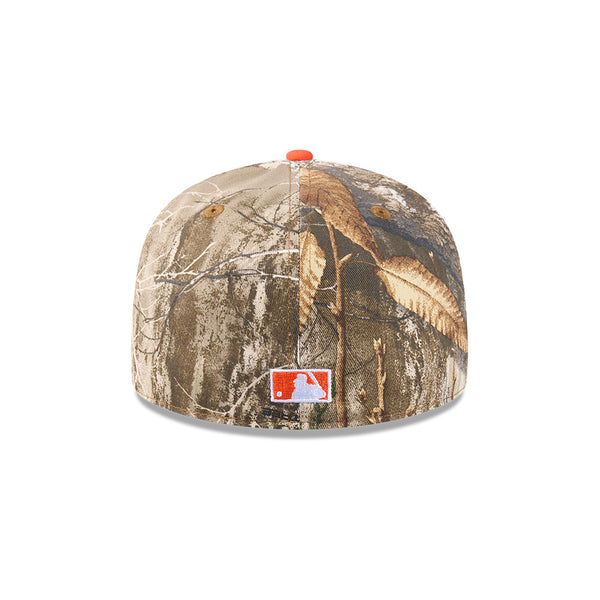 New York Yankees RealTree Signal Orange 59FIFTY Fitted