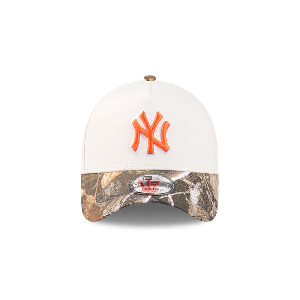 New York Yankees RealTree Signal Orange 9FORTY A-Frame® Snapback