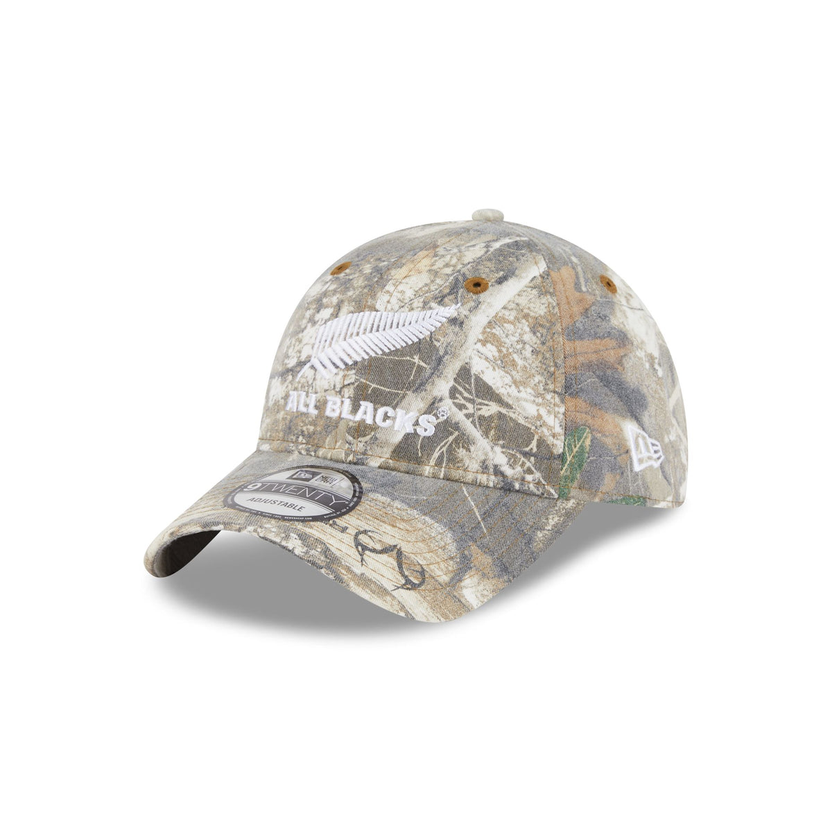 All Blacks RealTree Edge™ 9TWENTY Cloth Strap – New Era Cap Australia