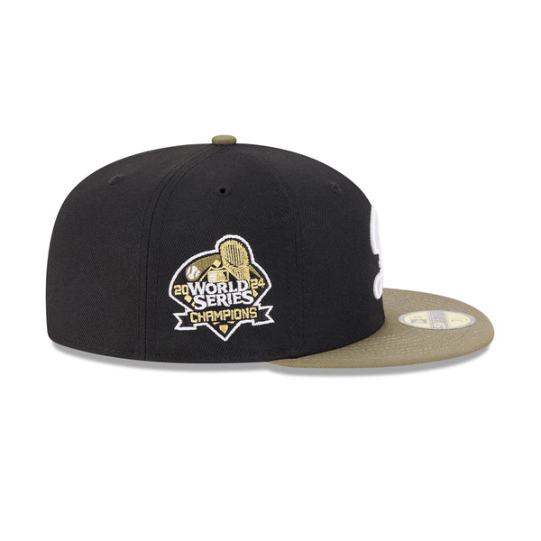 Los Angeles Dodgers Seasonal Black-Olive 59FIFTY Fitted