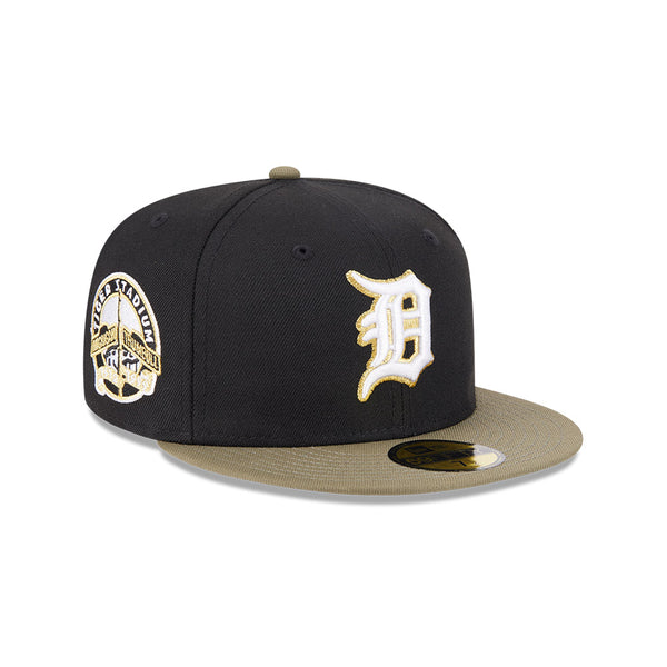 Detroit Tigers Seasonal Black-Olive 59FIFTY Fitted