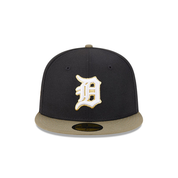 Detroit Tigers Seasonal Black-Olive 59FIFTY Fitted