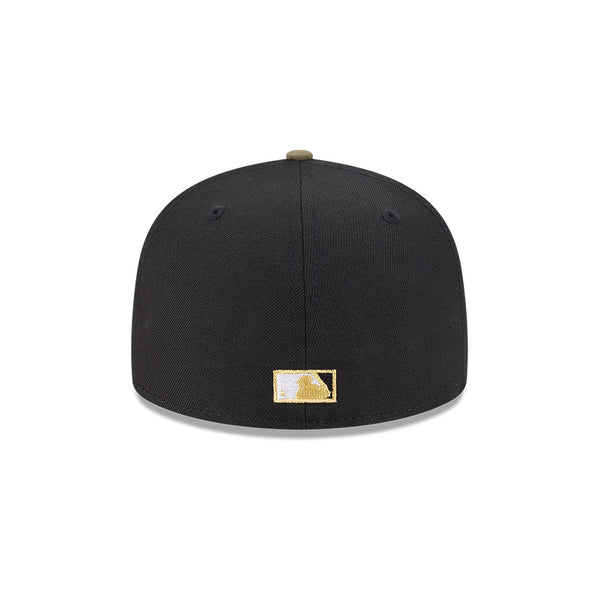 Detroit Tigers Seasonal Black-Olive 59FIFTY Fitted
