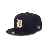 Detroit Tigers Seasonal Navy Stone 59FIFTY Fitted