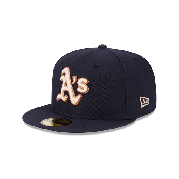 Oakland Athletics Seasonal Navy Stone 59FIFTY Fitted