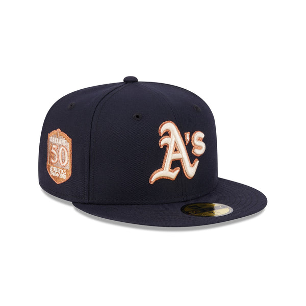 Oakland Athletics Seasonal Navy Stone 59FIFTY Fitted