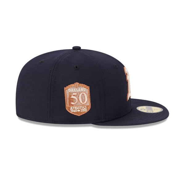 Oakland Athletics Seasonal Navy Stone 59FIFTY Fitted