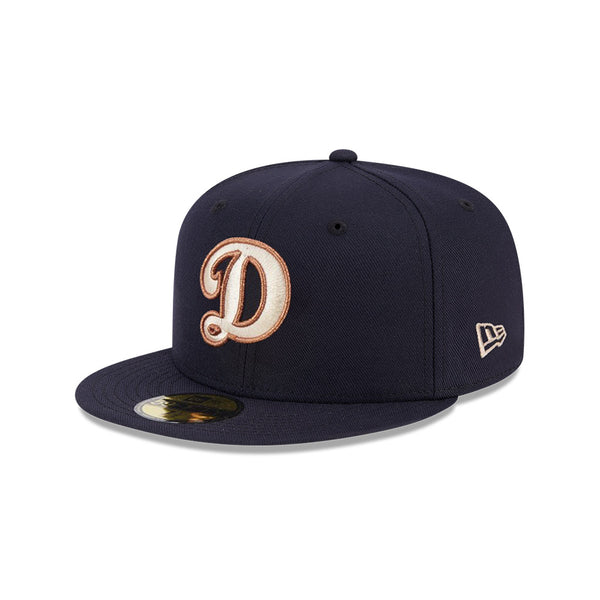 Los Angeles Dodgers Seasonal Navy Stone 59FIFTY Fitted