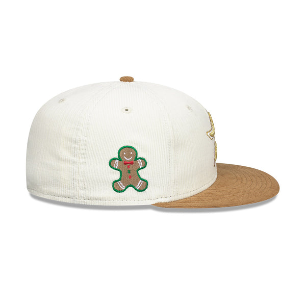 Houston Astros Caps of Christmas Gingerbread 59FIFTY Fitted