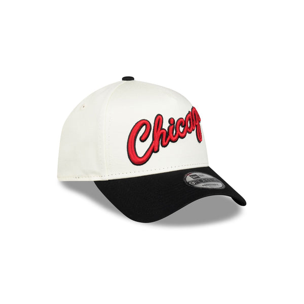 Chicago Bulls Hardwood Classics 9FORTY A-Frame Snapback - 3QR