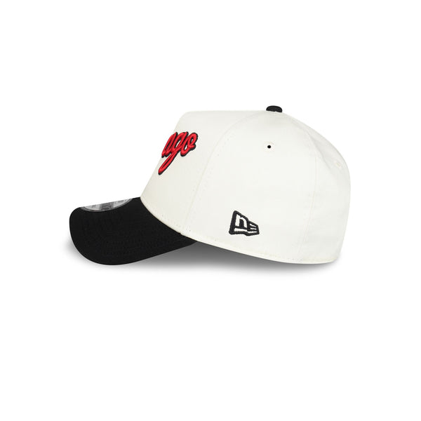 Chicago Bulls Hardwood Classics 9FORTY A-Frame Snapback - LSIDE