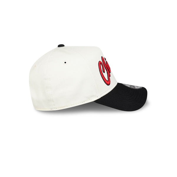 Chicago Bulls Hardwood Classics 9FORTY A-Frame Snapback - RSIDE