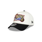 Philadelphia 76ers Hardwood Classics 9FORTY A-Frame Snapback - 3QL