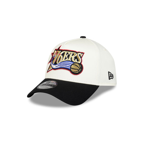 Philadelphia 76ers Hardwood Classics 9FORTY A-Frame Snapback - 3QL