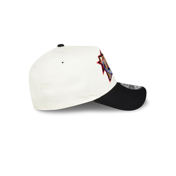 Philadelphia 76ers Hardwood Classics 9FORTY A-Frame Snapback - RSIDE
