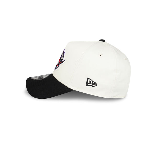Toronto Raptors Hardwood Classics 9FORTY A-Frame Snapback - LSIDE