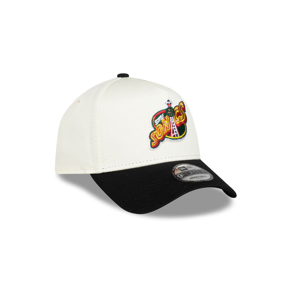 Seattle Supersonics Hardwood Classics 9FORTY A-Frame Snapback - 3QR