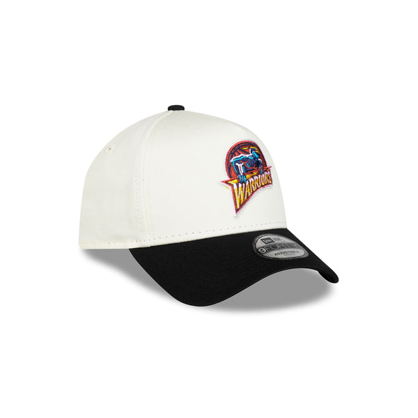 Golden State Warriors Hardwood Classics 9FORTY A-Frame Snapback - 3QR