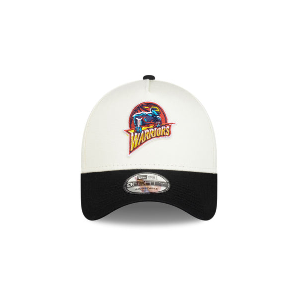 Golden State Warriors Hardwood Classics 9FORTY A-Frame Snapback - F