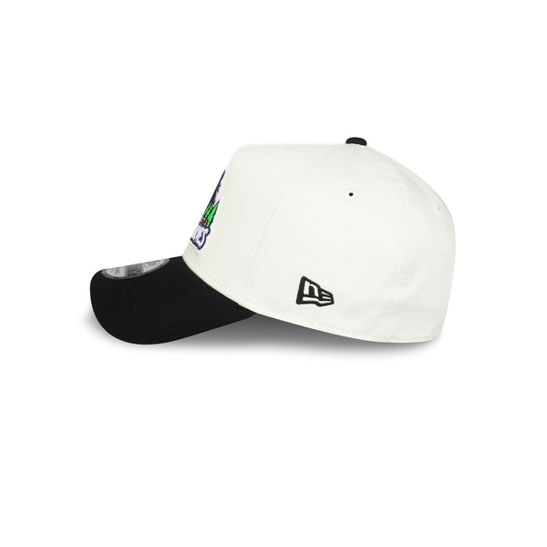 Minnesota Timberwolves Hardwood Classics 9FORTY A-Frame Snapback - LSIDE